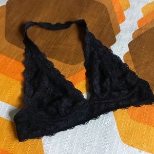 Free People Galloon Lace Halter Bra